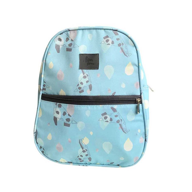 Mochila Infantil niños sustentable diseño jirafas Paper Home-0
