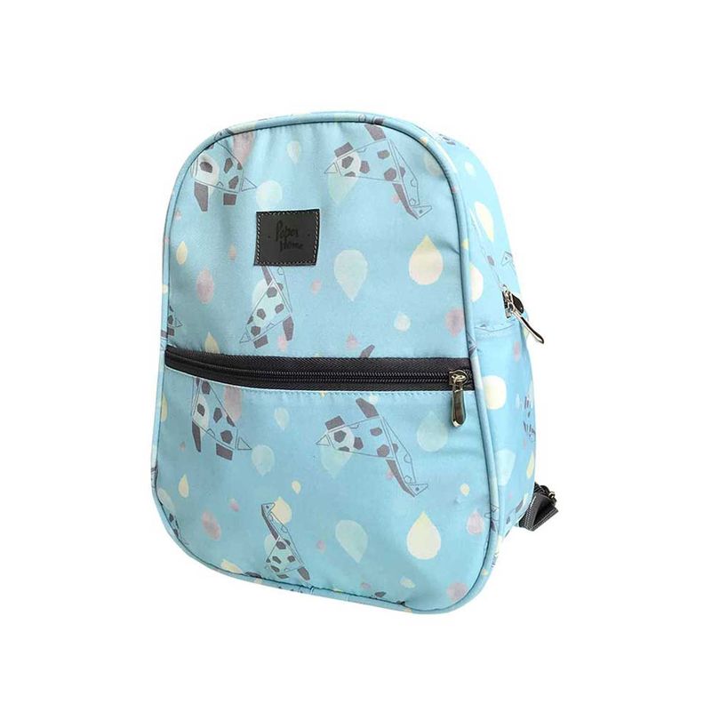 Mochila Infantil niños sustentable diseño jirafas Paper Home-2