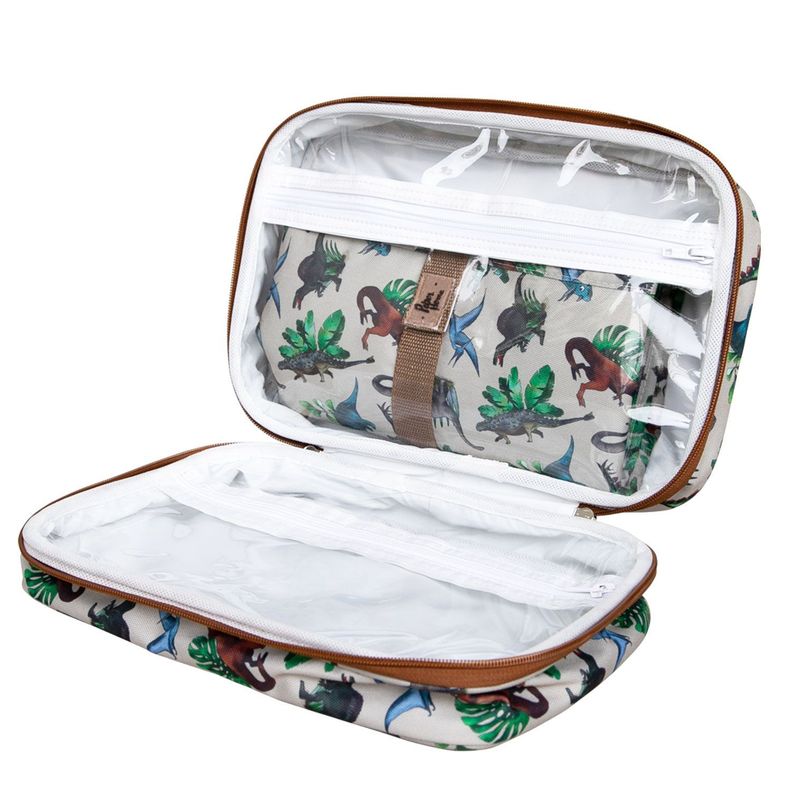 Bolso con Mudador infantil sustentable dinosaurios Paper Home-1