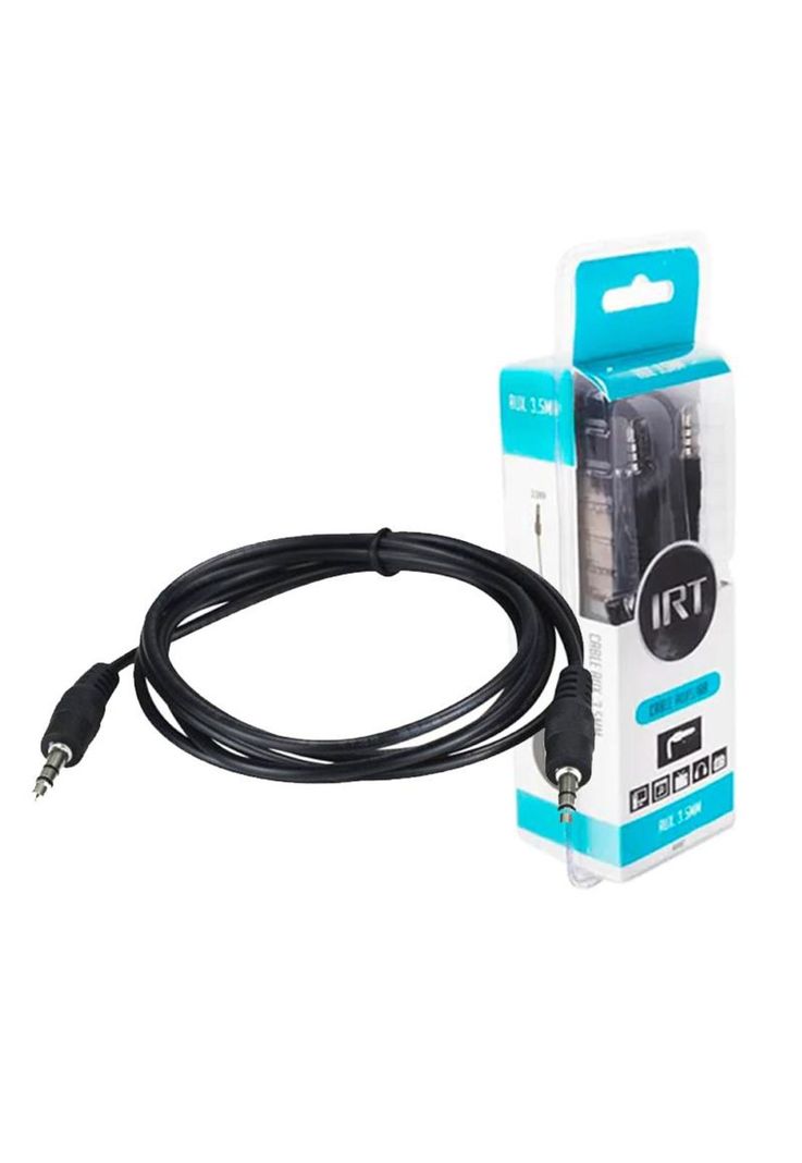 Cable Auxiliar IRT Jack 3.5MM de 1.8 Metros-0