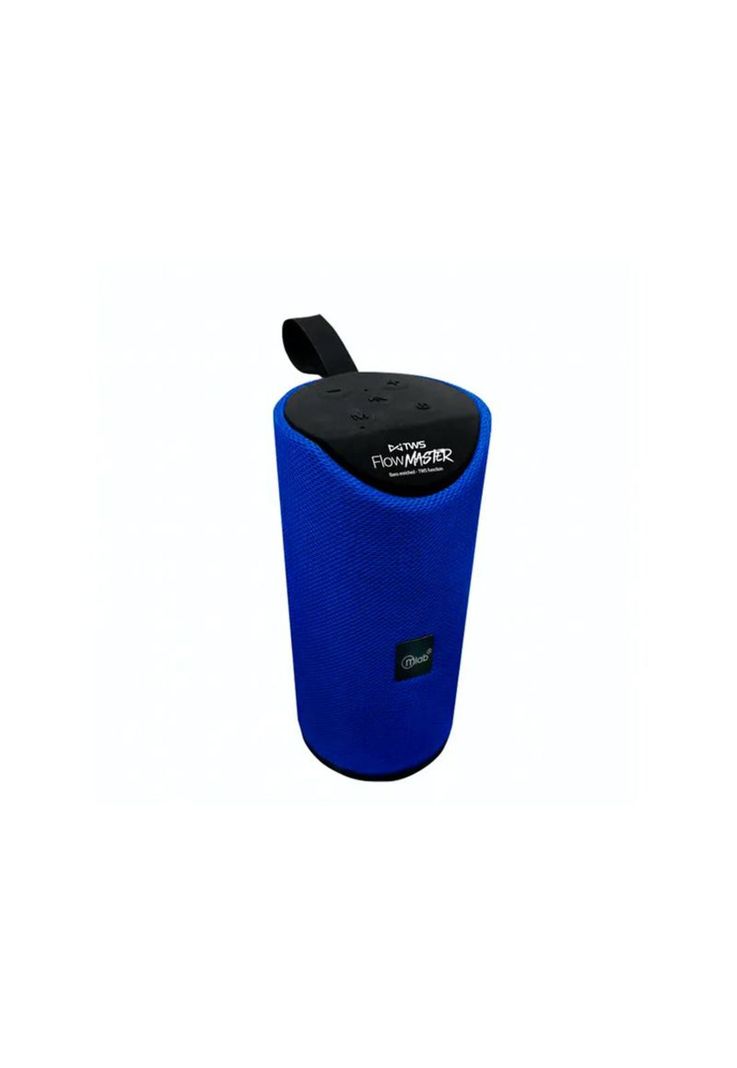 Parlante Mlab Flow Master 8859 Bluetooth Usb Fm Azul-0