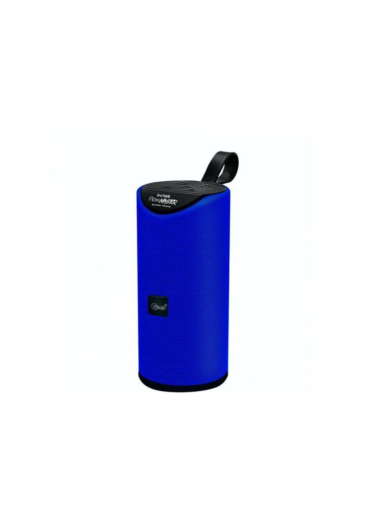 Parlante Mlab Flow Master 8859 Bluetooth Usb Fm Azul-1