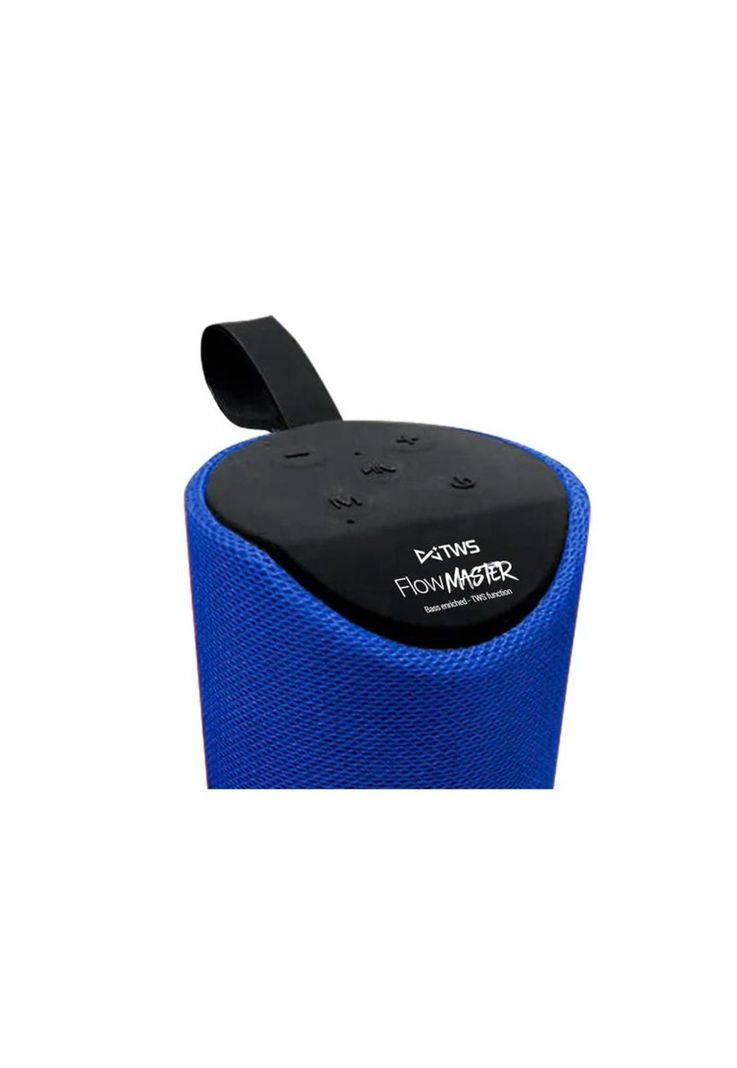 Parlante Mlab Flow Master 8859 Bluetooth Usb Fm Azul-3