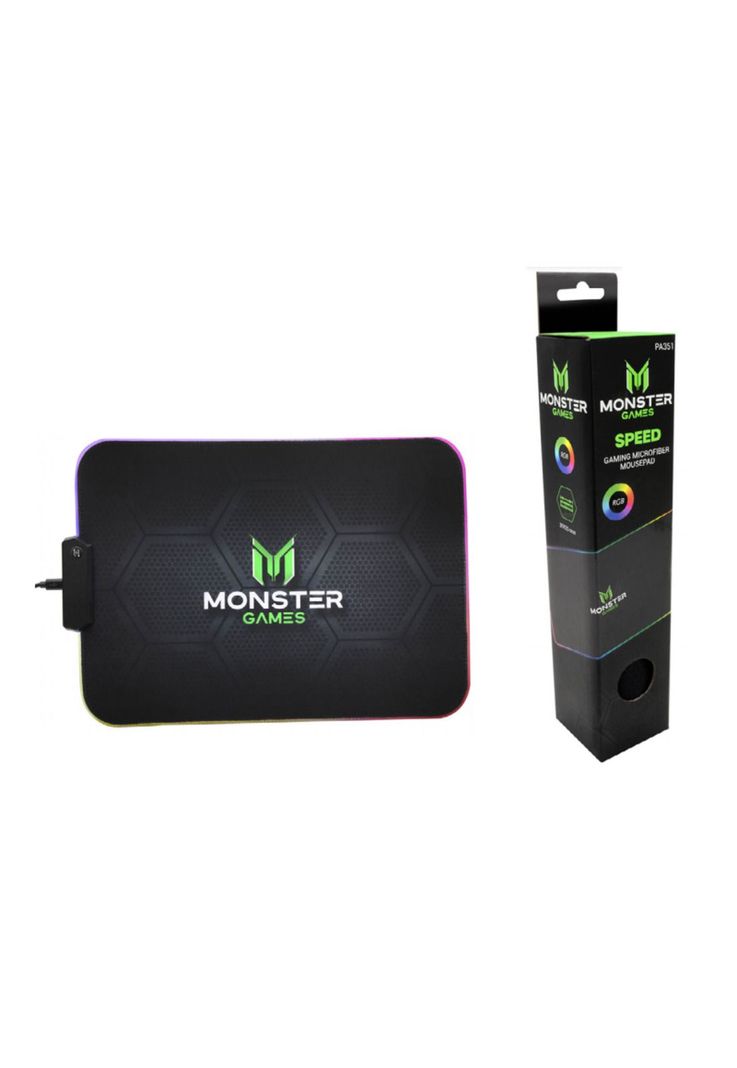 Mouse Pad Monster Speed Games Antideslizante Grosor 3 Mm-0