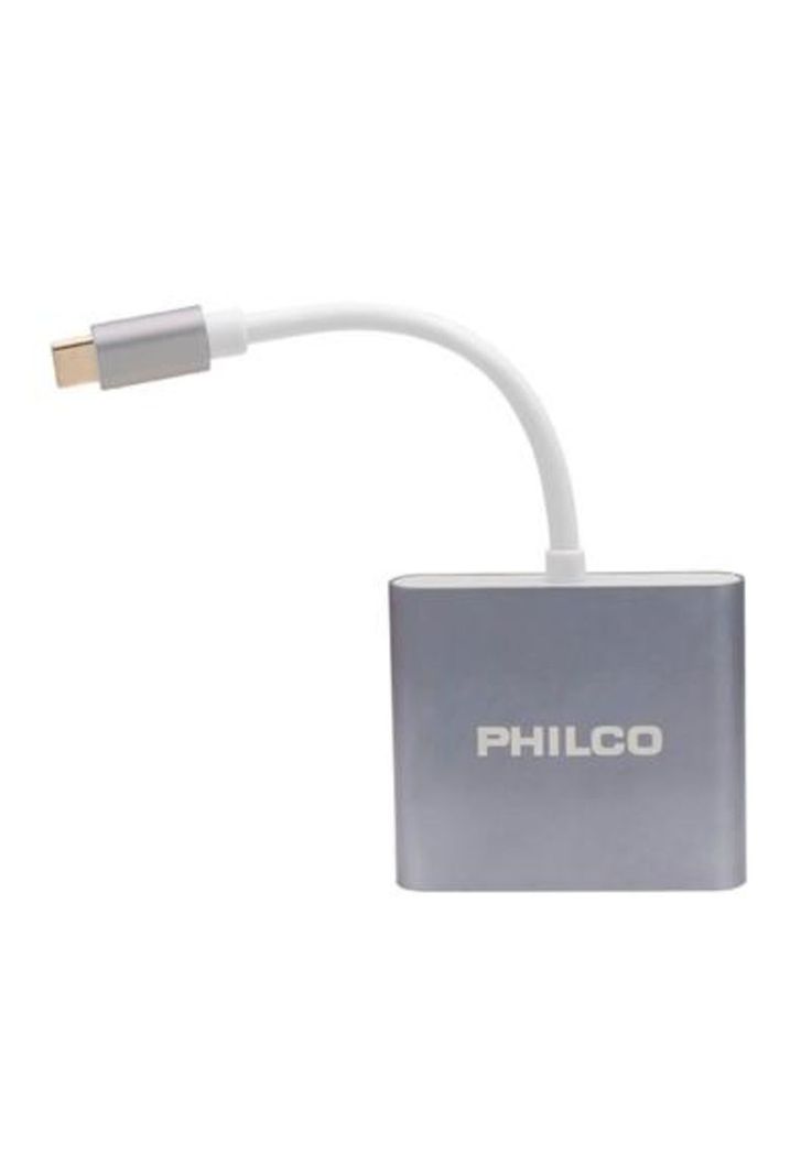 Hub Philco 3 En 1 Tipo C A HDMI USB 3.0-1