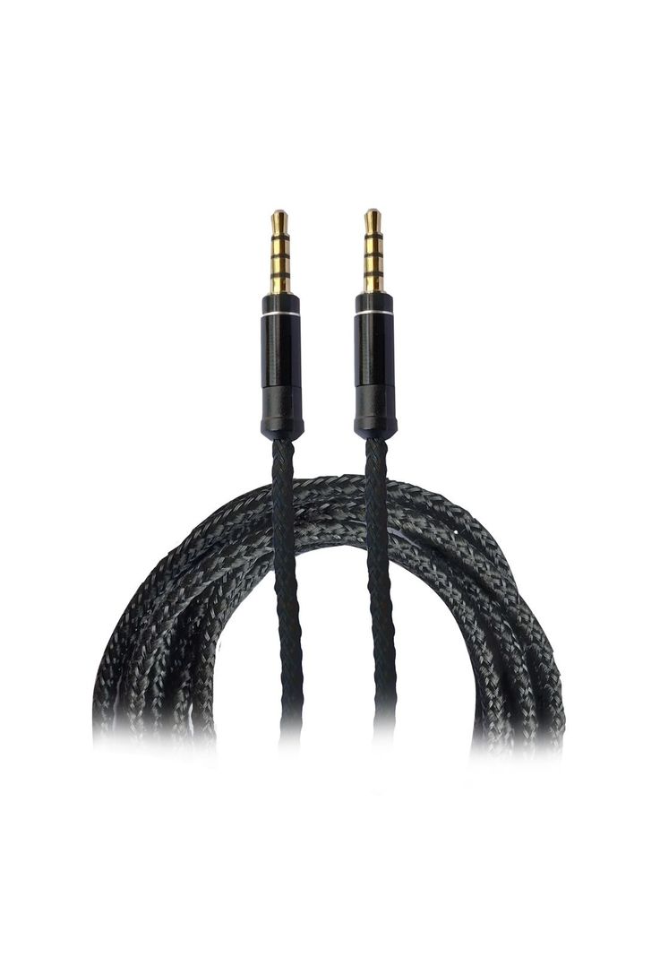 Cable Auxiliar Plug 3.5 Mm Audio 1 Mt-0