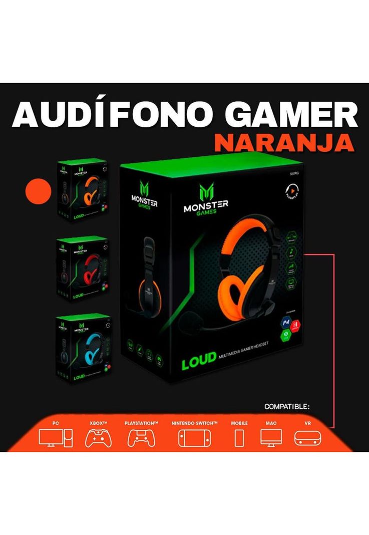 Audífonos Gamer Loud Over-ear-5