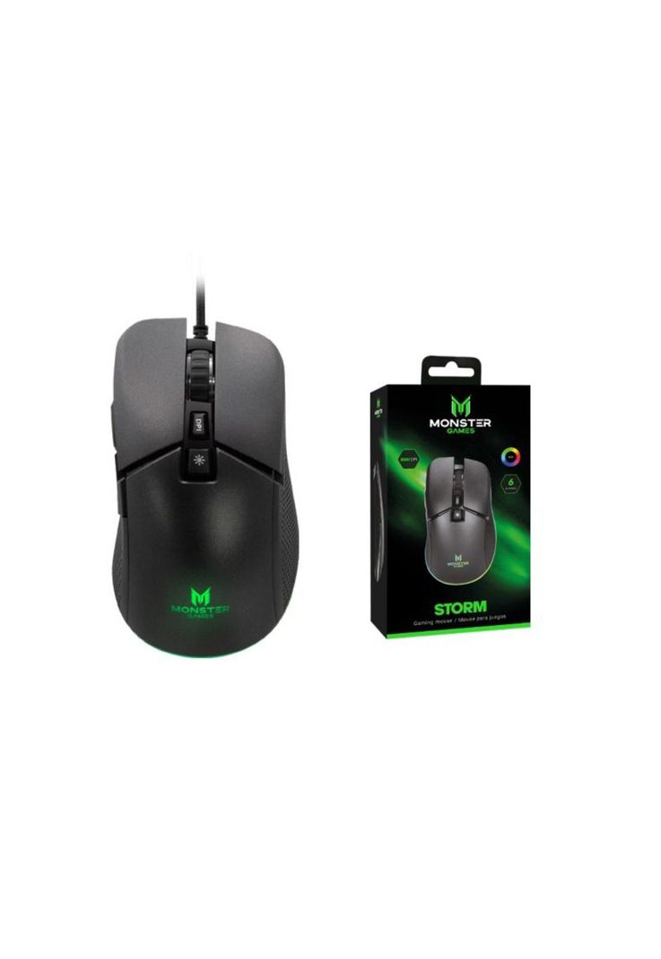 Mouse Gamer Storm Monster Games 6 Botones 800 DPI-1