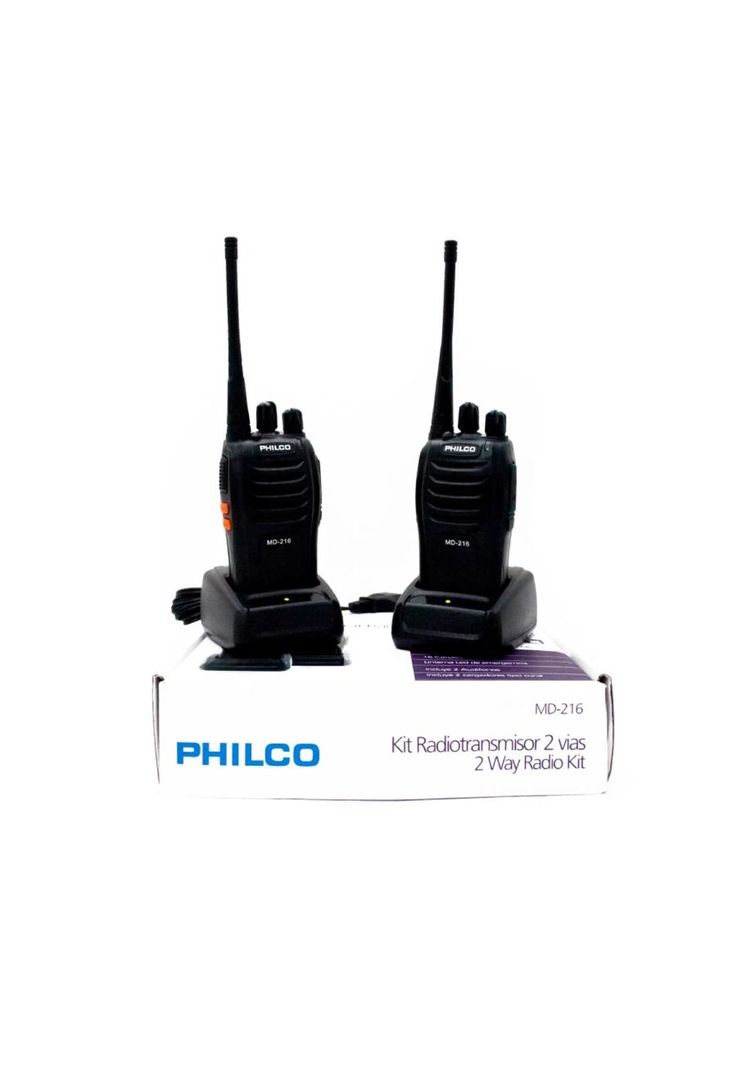 Kit Radiotransmisor Philco Portatil 16 Kms-2
