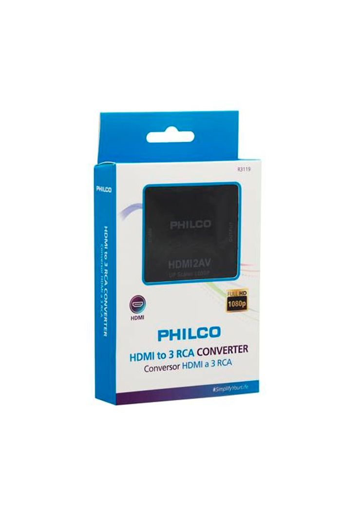 Conversor HDMI A 3 RCA  -3