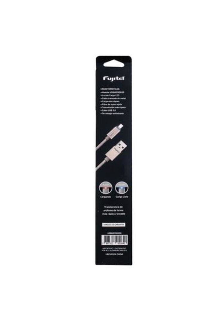 Cable Fujitel Braid Usb A Micro Usb Fx-2