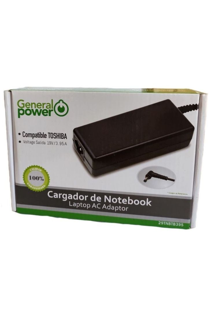 Cargador Notebook 19v/3.95a Compatible con Toshiba-3