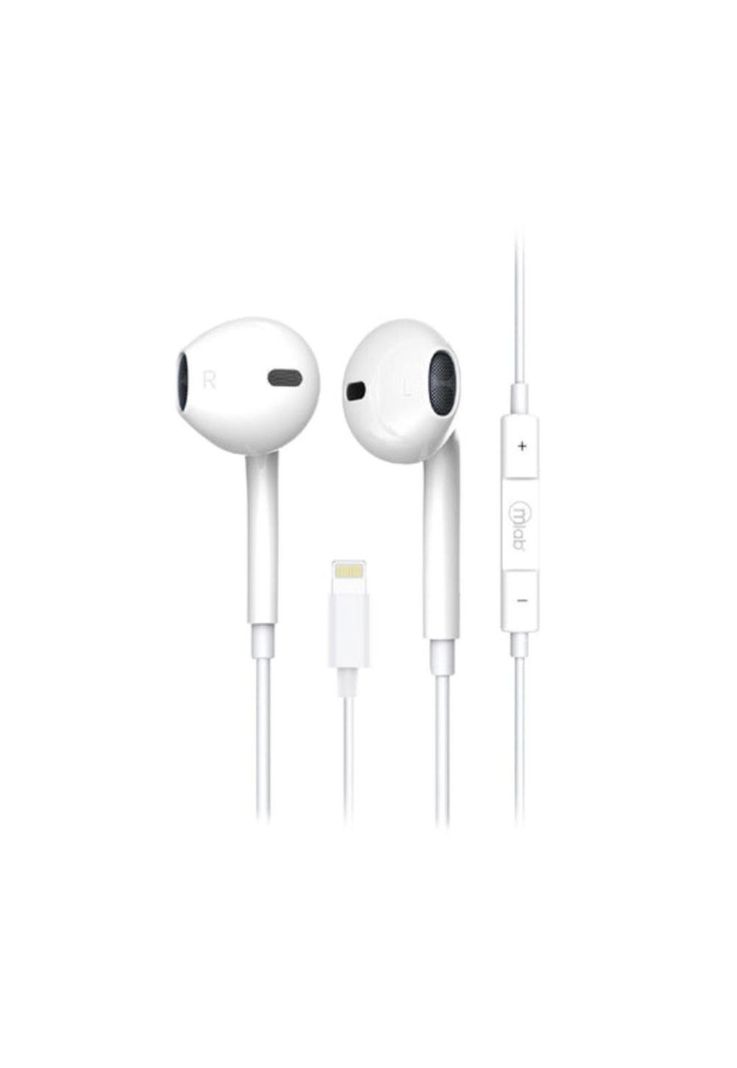 audífonos air buds wired lightning mlab 9371-0