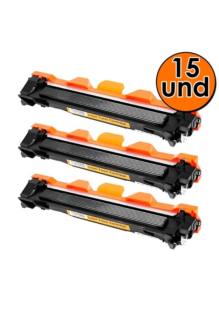Pack de 15 Toner 1060 Alternativo Compatible Impresoras Brother-0