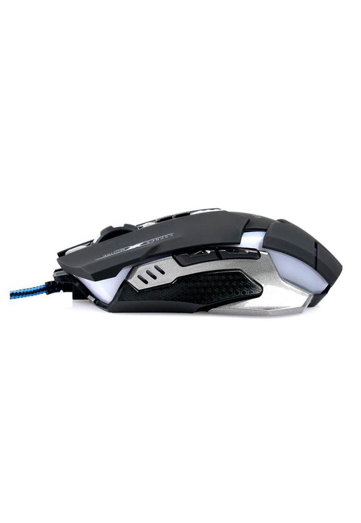 Mouse Alámbrico Ultra X 10 Retro-Iluminado Gaming USB 6 Botones-2
