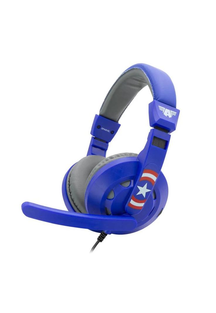 Kit Gamer Marvel Capitan America 3en1 Teclado Mouse Audifono-2