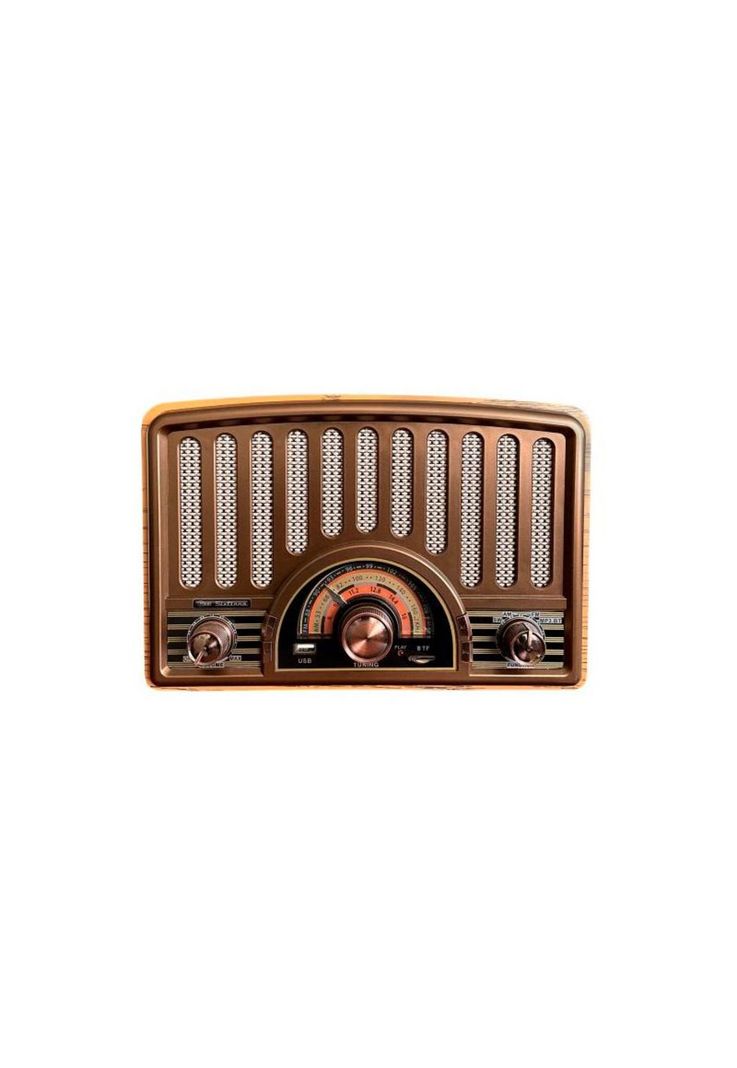 Radio Portátil Bluetooth Retro Sixtinna  Usb Am Fm Mlab-1