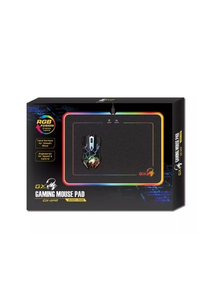 Mouse Pad Genius 600H RGB Antideslizante-4