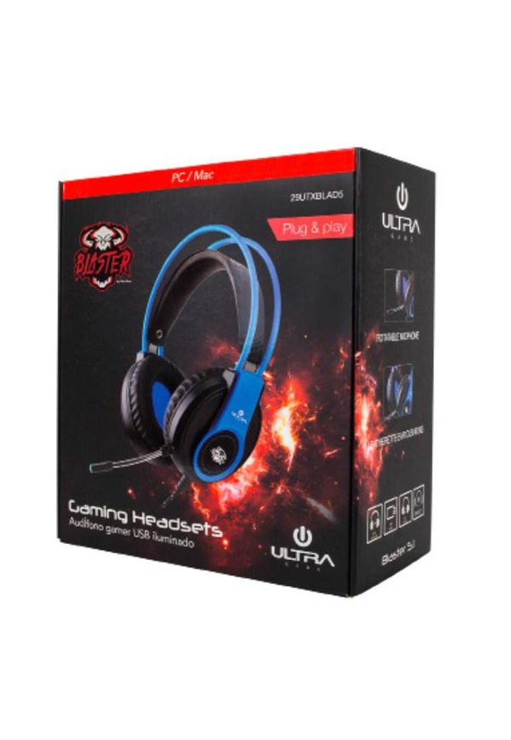 Audifonos Gamer Ultra Blad PC PS4 Xbox One 3.5mm-4