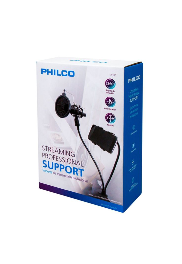 Stand Philco para Smartphone Micrófono Metal-3