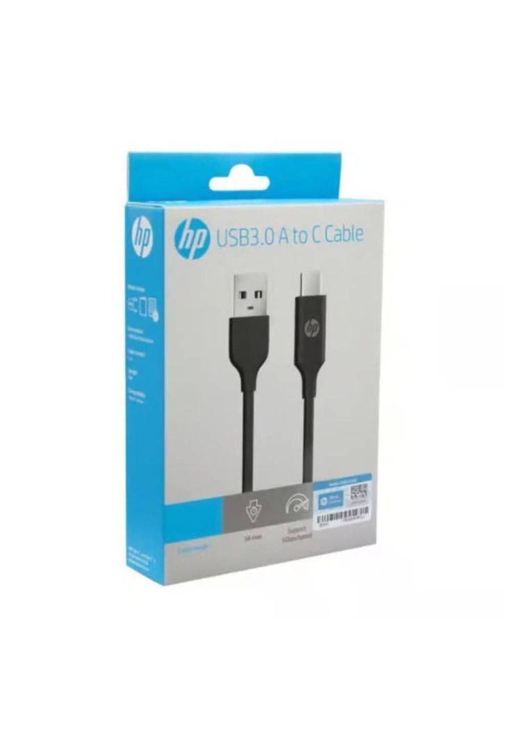 Cable HP DHC-TC102-3M USB-C a USB-A 3 Mts Carga Rápida-2