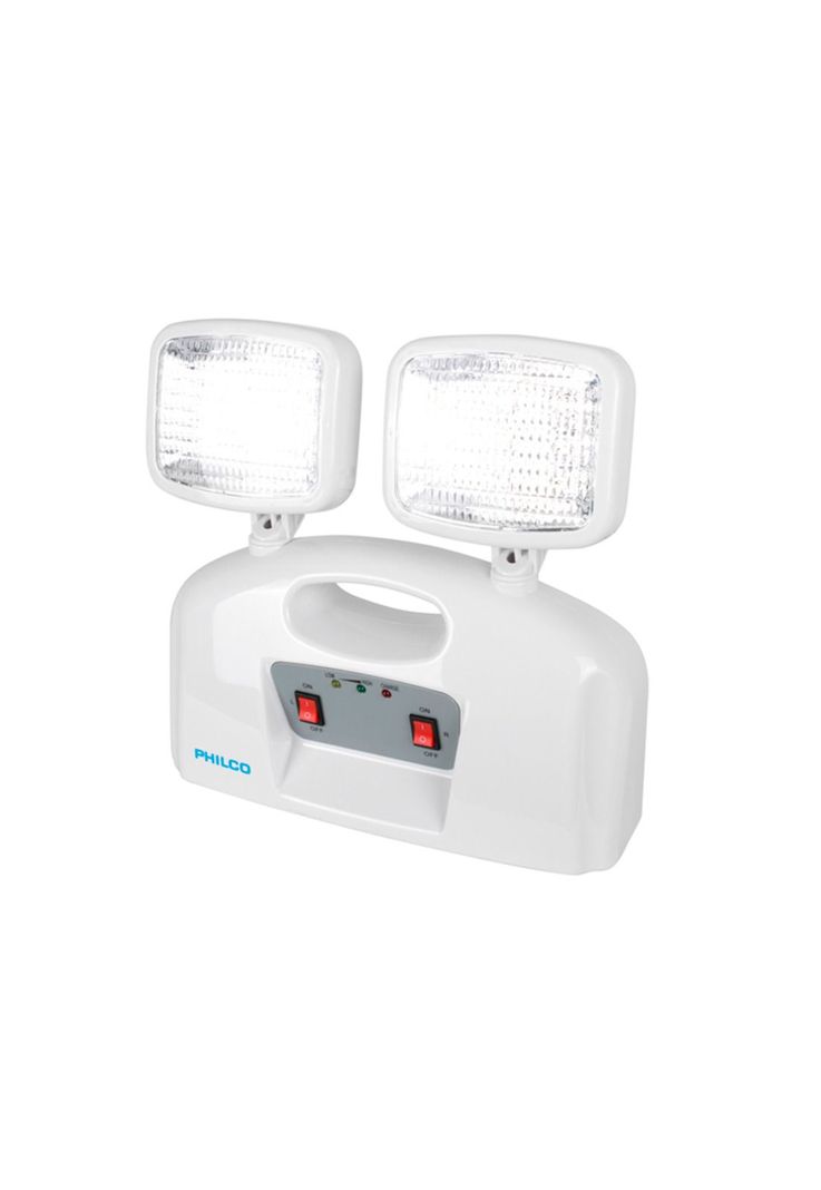 Lámpara De Emergencia 2 Focos 9 Led Philco-2