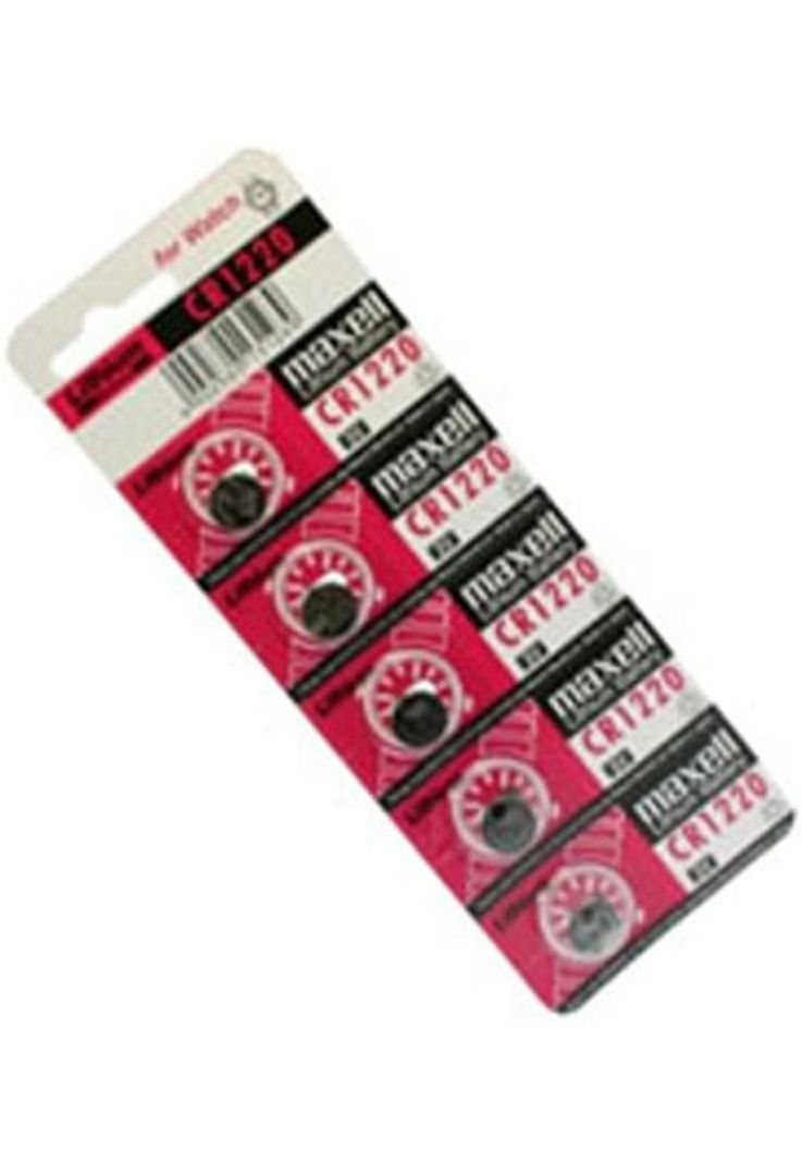 Blister 5 Pilas Litio 3V Maxell Cr1220 -1