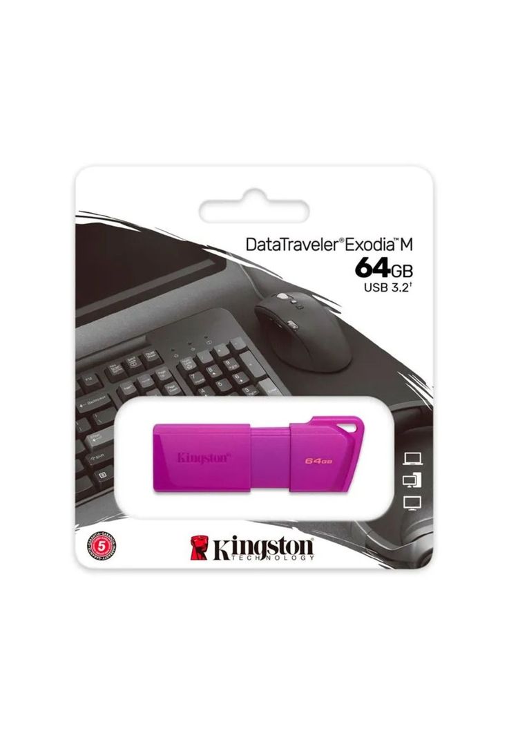 Memoria USB Kingston Neon de 64GB Gen 3.2-0