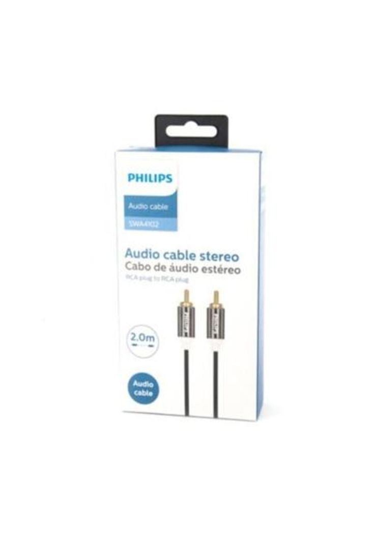 Cable de Audio Philips SWA4102/59 RCA a RCA 2 Mt-2