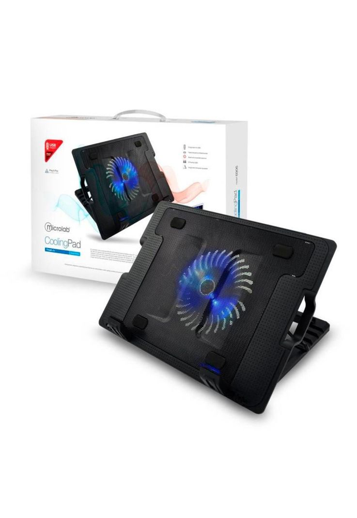 Coolerpad Base Notebook Cooling One Fan 15,6 Mlab-1