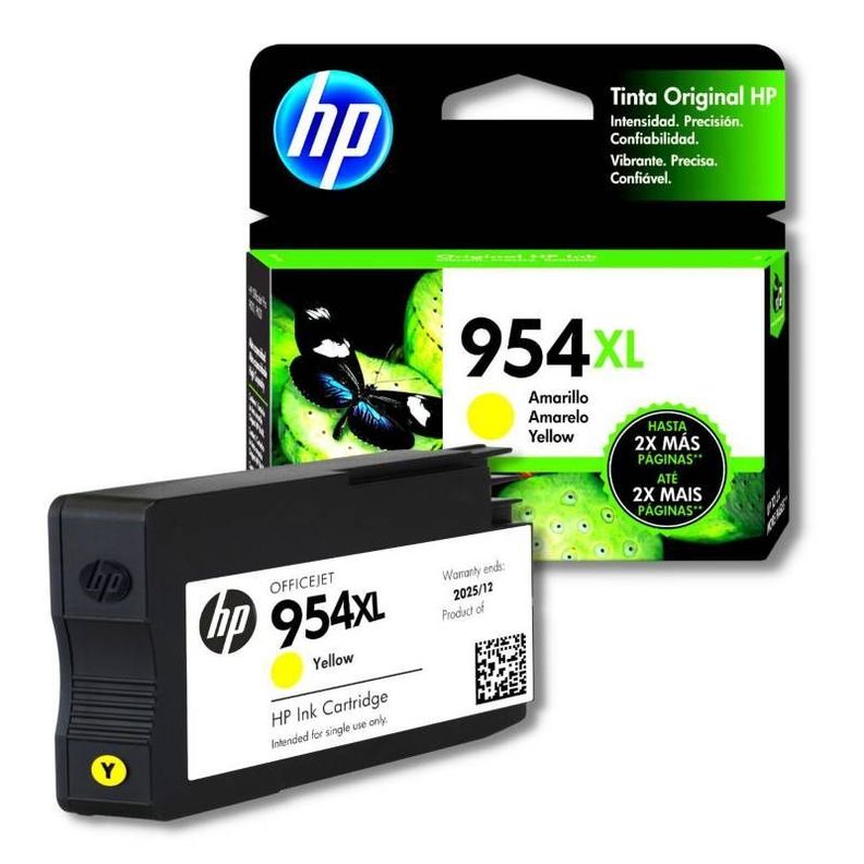 Cartucho de Tinta Original HP 954XL Amarillo-0