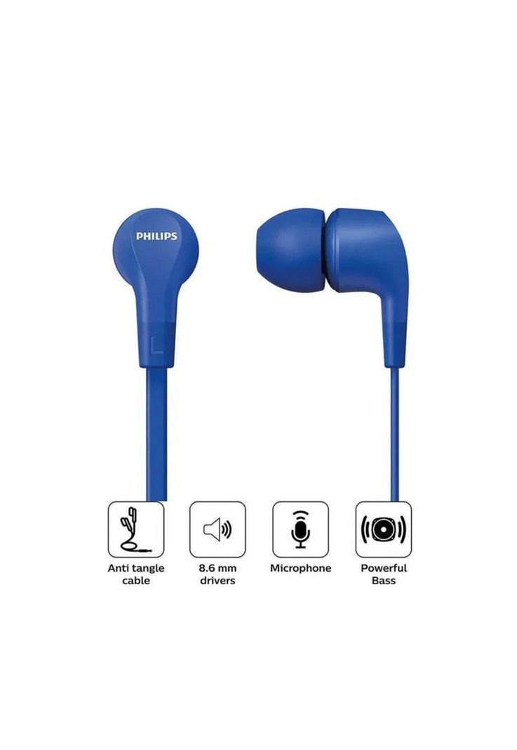 Audífonos Philips TAE1105BL Manos Libres In Ear-1