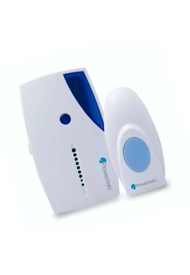 Timbre Inalámbrico Wireless Powerlab Azul Mlab-2
