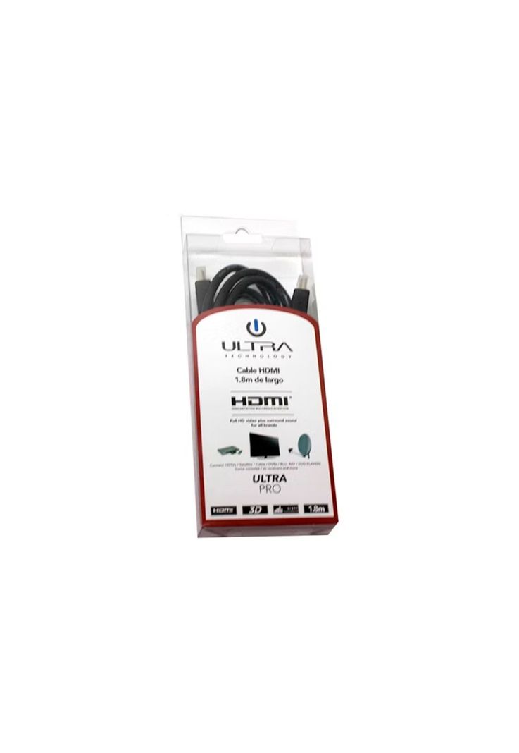 Cable Hdmi 1.8 Mts Ultra Full Hd-0