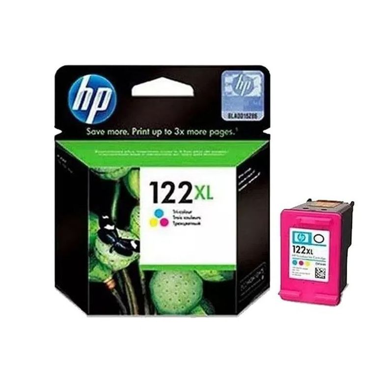 Cartucho de Tinta HP 122XL Tricolor Original-1