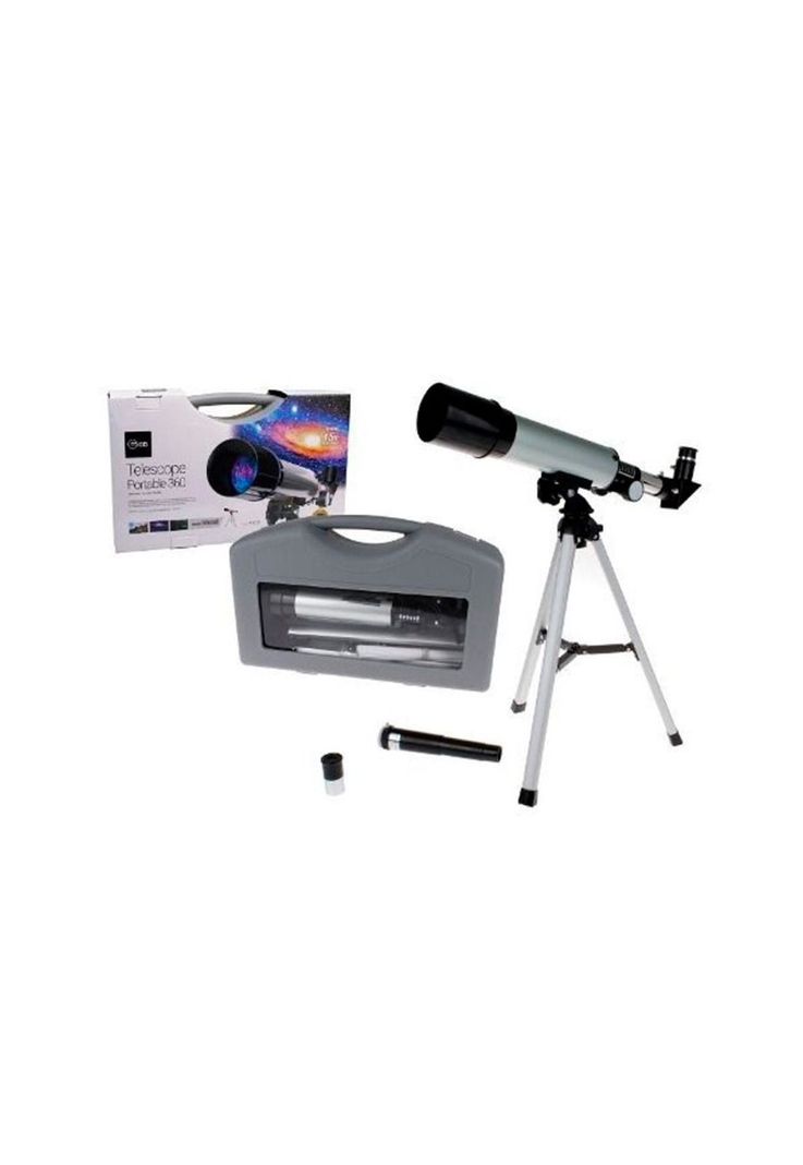 Telescopio Portable 50x360mm con Maleta Mlab 7709-1