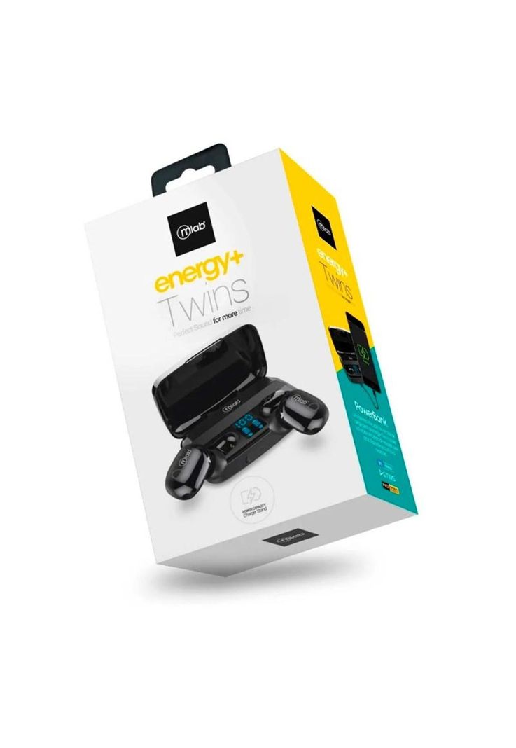 Audífonos Bluetooth Energy+ Twins Mlab 8971 In-Ear-2
