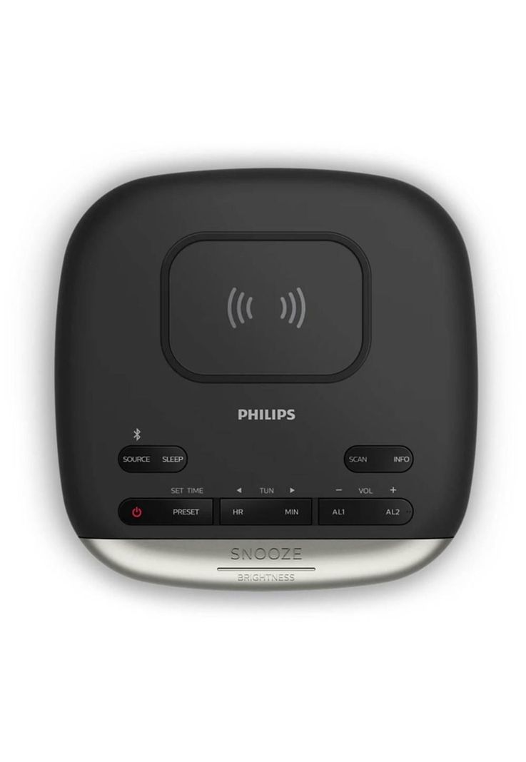 Radio Reloj Despertador Bluetooth Y Cargador Philips TAR7606-2