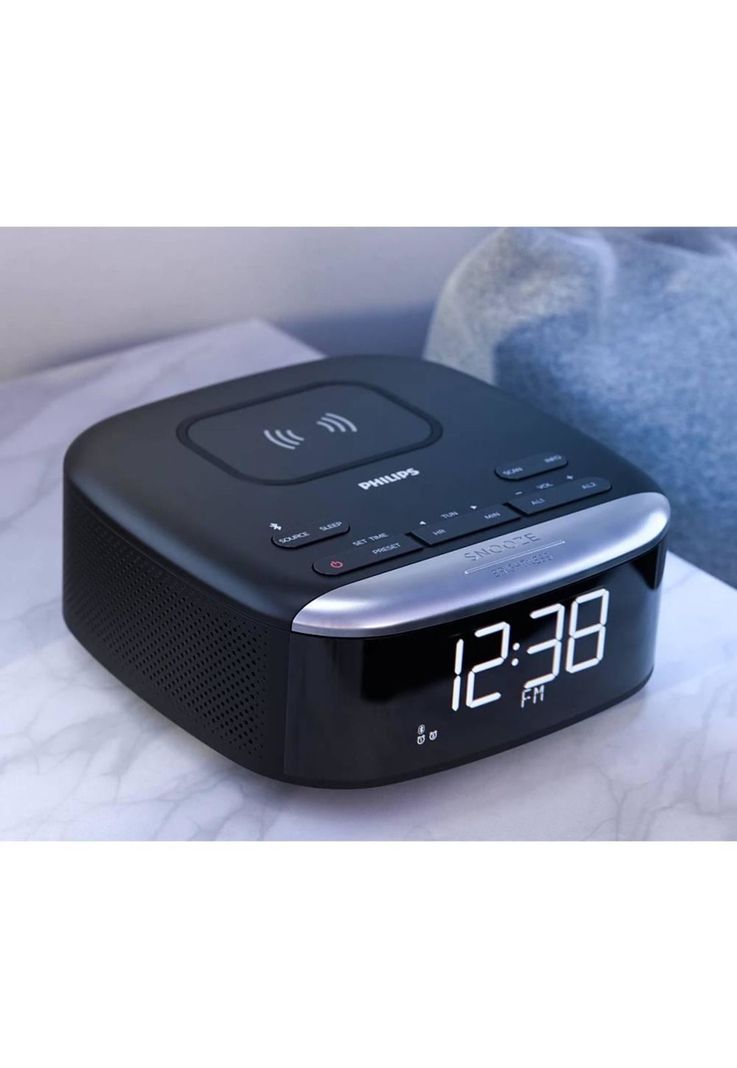 Radio Reloj Despertador Bluetooth Y Cargador Philips TAR7606-3