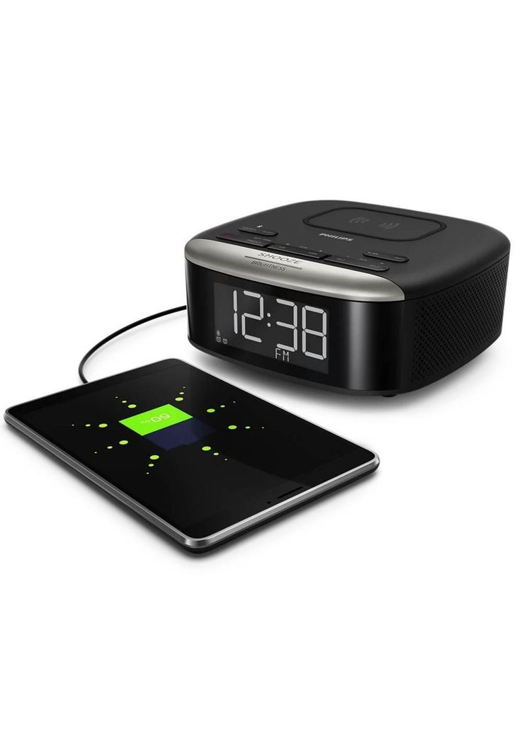 Radio Reloj Despertador Bluetooth Y Cargador Philips TAR7606-5