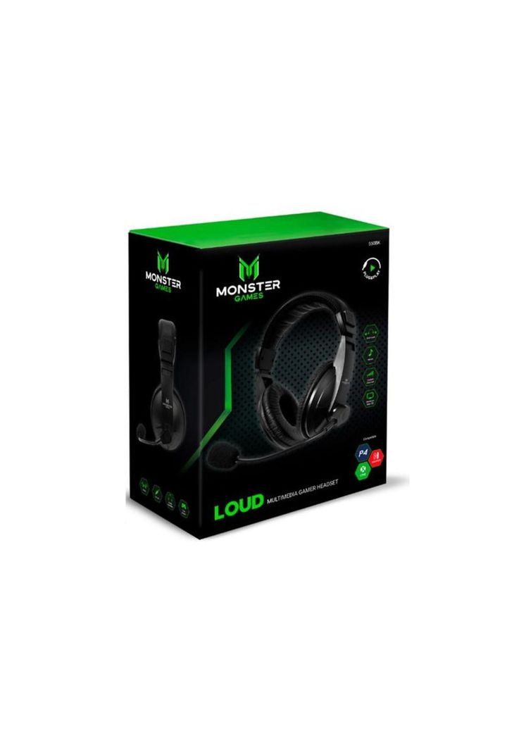 Audífonos Gamer Monster 3,5 MM  Over-EAR-2