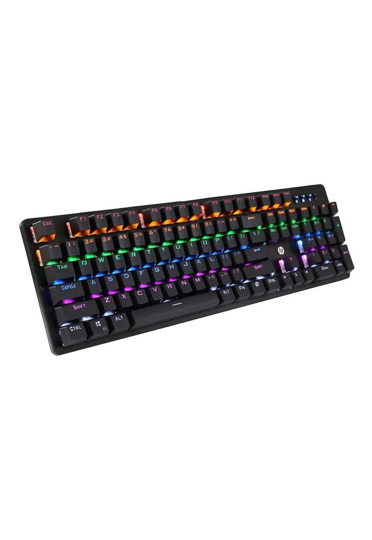 Teclado Gamer Mecánico HP GK100 Led RGB-0