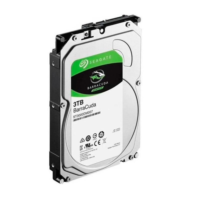 Disco Duro Interno Seagate Barracuda 3.5''/ 3TB / SATA III-1