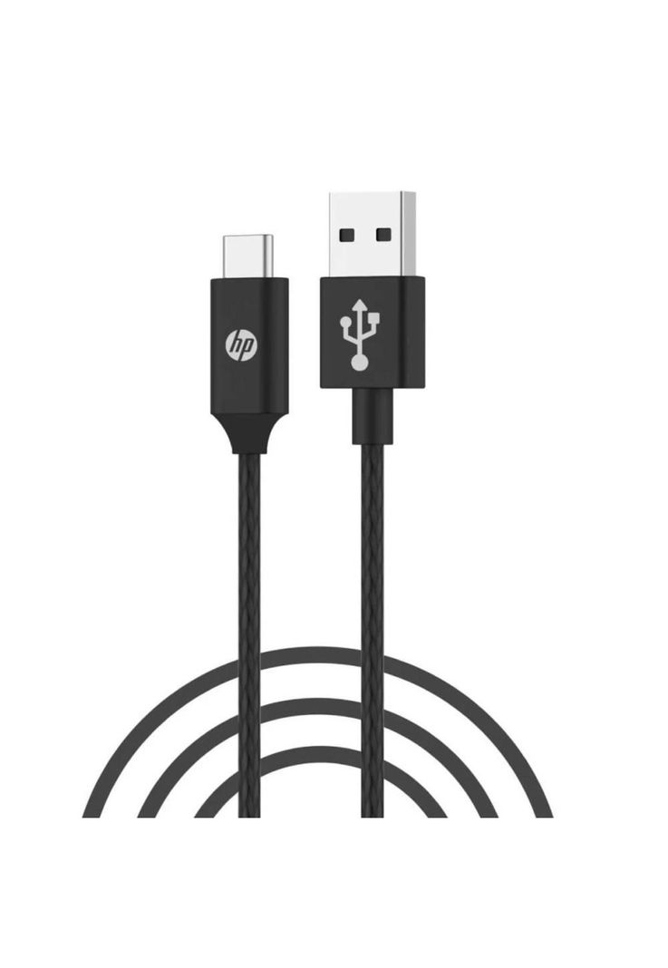 Cable USB 2.0 a USB-C HP DHC-TC102-1M Trenzado 1 Metro-0