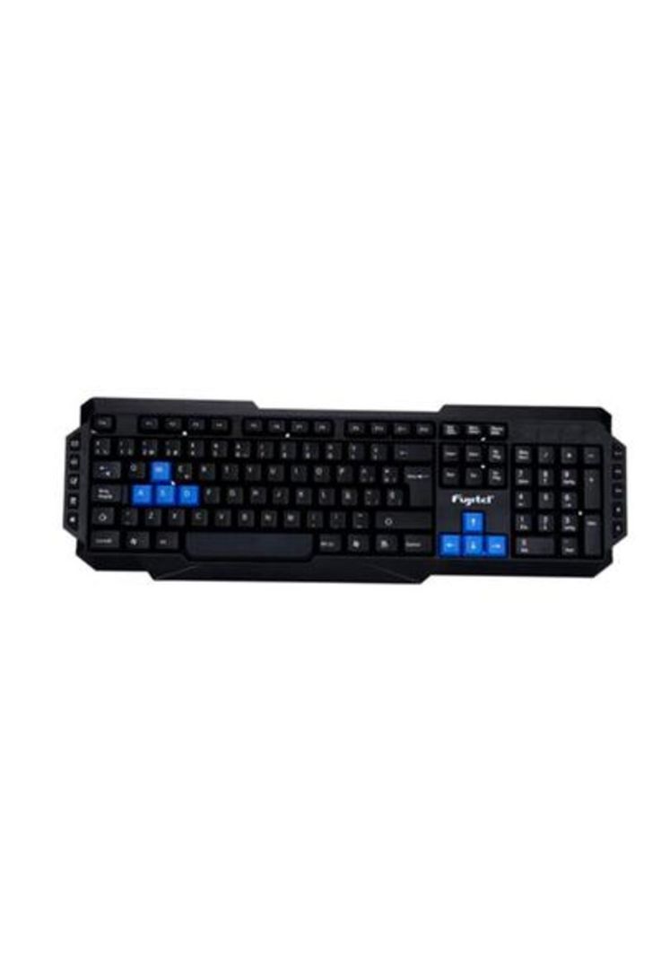 Teclado Inalámbrico Standar Usb 115 Teclas Fujitel Fx-0