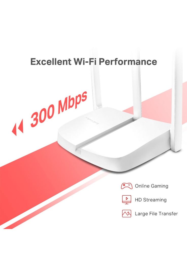 Router Mercusys MW306R 300Mbs Multi Mode Wireless N-2