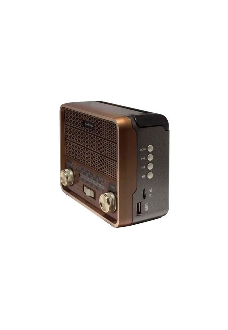 Radio Parlante Mini Retro Bluetooth Audiolab Gs-f821u Fx-1