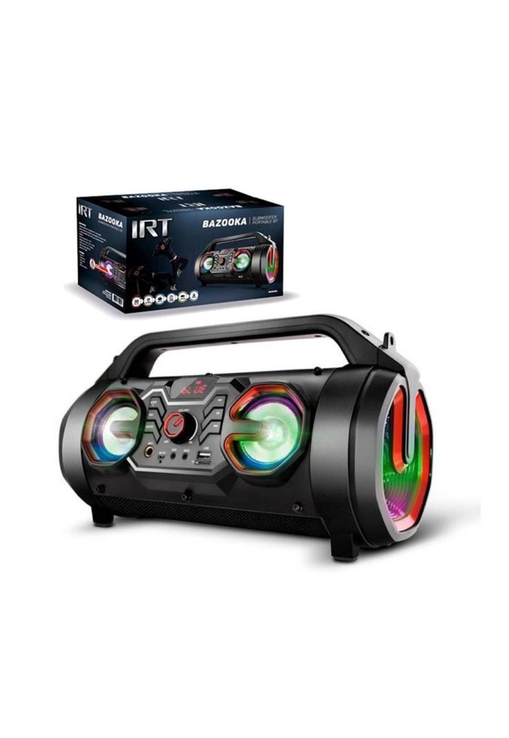 Parlante Portátil Bazooka Speaker Microfono Irt Fx-4