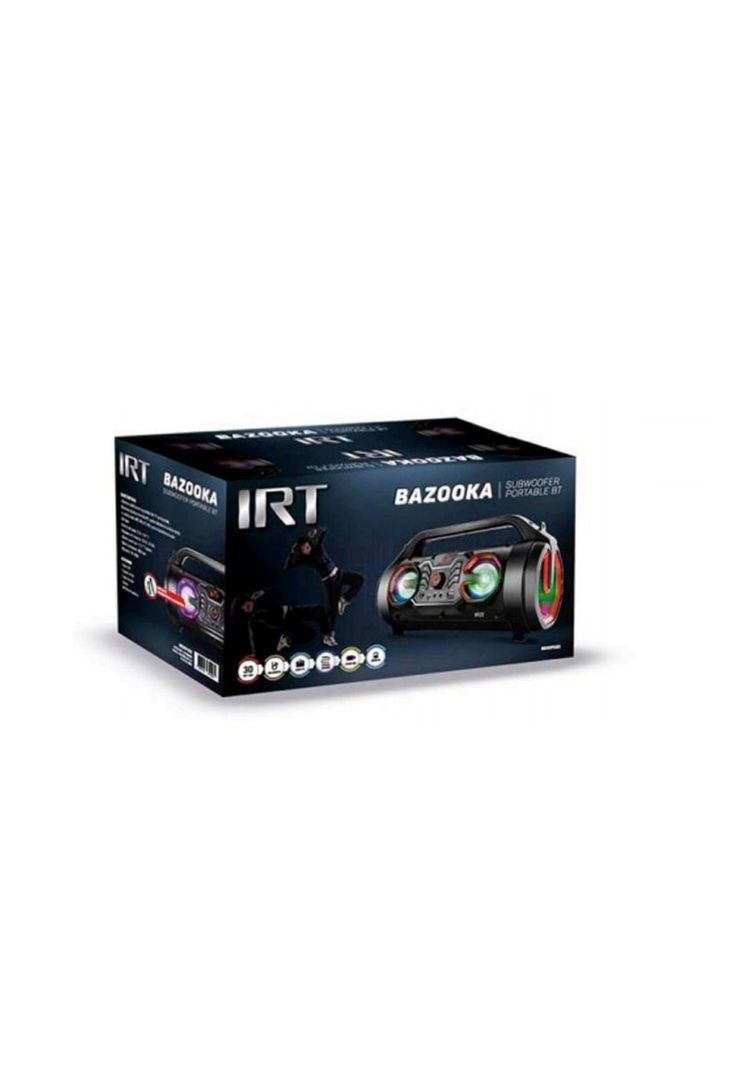 Parlante Portátil Bazooka Speaker Microfono Irt Fx-5