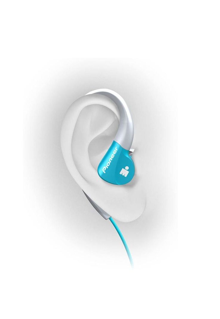 Audifonos Pioneer Se-e3m Gr Aqua Deportivos-1